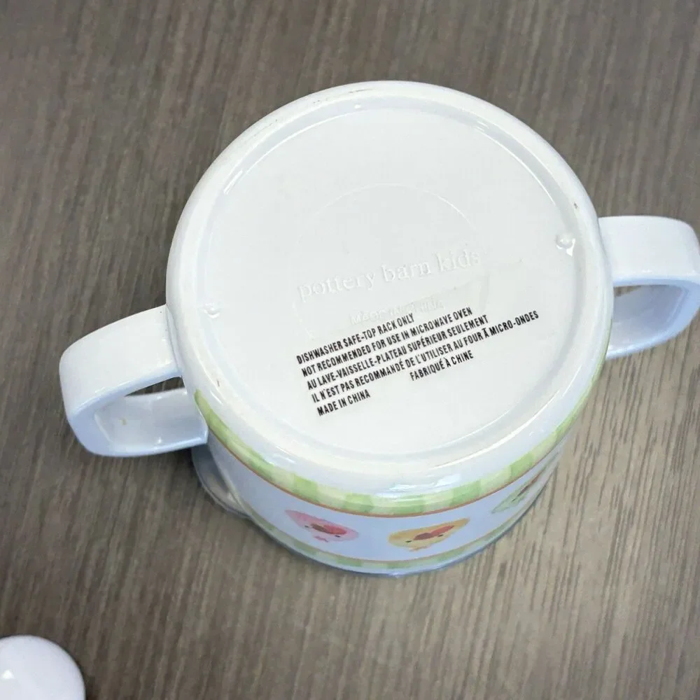 Pottery Barn Kids Baby’s First Thanksgiving Melamine 1 Child Place Setting Set
